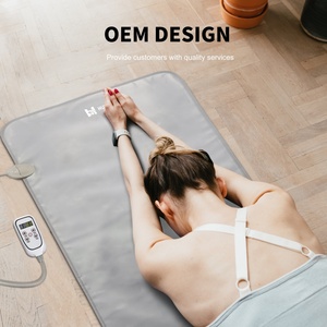 Nuevo Tapete de Yoga de Cuero PU Impermeable con Cables Calefactores de Fibra de Carbono para Ejercicio, Color Personalizable - Product Image 4