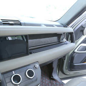 Cubierta decorativa para Panel Central <span class=keywords><strong>Interior</strong></span> de coche, tablero de Control para <span class=keywords><strong>Land</strong></span> <span class=keywords><strong>rover</strong></span> <span class=keywords><strong>Defender</strong></span> 110, 90, 2020, <span class=keywords><strong>2022</strong></span> - Product Image 3
