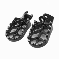 Pemotongan CNC presisi untuk pedal kaki depan CT125 JA65/JA55 anti-selip DingTalk anti-korosi aksesoris modifikasi.