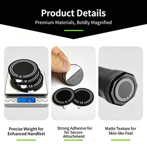 Pickleball <b>Paddle</b> Handle Weight End Cap Weighted Disc For Balance Customization 6g 9g 12g Options Power <b>Control</b> Stabilizer Set - Product Image 5