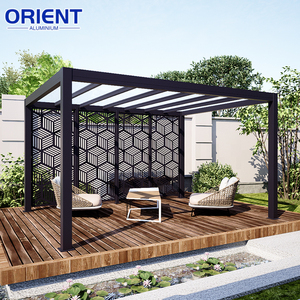 Serre <span class=keywords><strong>de</strong></span> <span class=keywords><strong>jardin</strong></span> d'hiver à toit rétractable en aluminium et verre au design moderne, abordable, <span class=keywords><strong>pour</strong></span> villas, avec cadre en alliage d'aluminium - Product Image 2