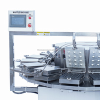 Machine automatique à gaufres et cornets, grande capacité, pour rouleaux d'œufs croustillants et rouleaux Phoenix assortis