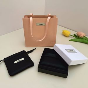 Boîtes à bijoux de luxe de marque de créateurs, vente directe d'usine, vente en gros disponible, logos personnalisés haut de gamme. - Product Image 1