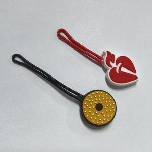 ZT-BLA03-Wholesale fermeture éclair tire remplacement Premium t Shirt Tab Tags cordon Extension fixateur pour boîtes d'emballage pour les petites entreprises - Product Image 1