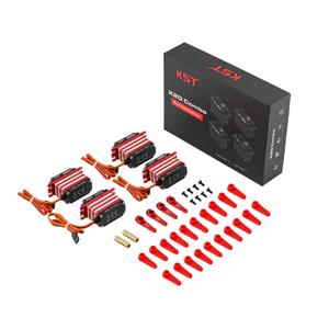 ใหม่ KST X20 ชุดเซอร์โวแบบไม่มีแปรงถ่าน 3 ชิ้น X20-2208+ 1 ชิ้น X20-1035 ชิ้นส่วนโลหะสำหรับเฮลิคอปเตอร์ RC รุ่น - Product Image 3