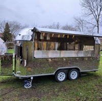 Camion de restauration homologué aux États-Unis, certifié CE et DOT, norme européenne, remorque de restauration australienne, équipement de restaurant mobile
