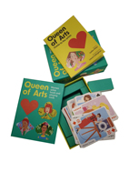 Cartes de jeu de mémoire personnalisées en gros avec boîte à tiroir pour enfants