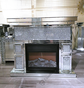 Moderno con espejo de muebles para el hogar al aire libre decoración aplastado de <span class=keywords><strong>chimenea</strong></span> eléctrica calentador de al aire libre chimeneas - Product Image 5