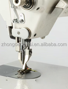 Máquina de coser automática de brazo largo para cuero, de alimentación superior e inferior, con pie de arrastre, para trabajo pesado - Product Image 4