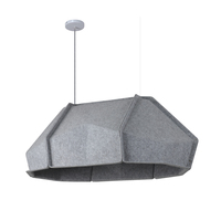 Lampe suspendue en feutre à la forme d'un animal de compagnie, Design moderne, luminaire décoratif d'intérieur, idéal pour un bureau ou une salle à manger