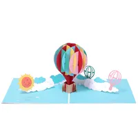 Balão de ar quente personalizado unipresente para aniversário