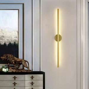 Lampe murale LED <span class=keywords><strong>sans</strong></span> <span class=keywords><strong>fil</strong></span>, luminaires, batterie rechargeable, moderne, lumière chaude 3500K, métal doré, applique murale - Product Image 4