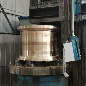 ชิ้นส่วนกลึง C95400 CNC บูชทองสัมฤทธิ์500มม. สำหรับชิ้นส่วนเครื่องบดกรวยหิน - Product Image 4