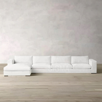 Canapé classique de luxe Mobilier de salon d'intérieur Canapés d'ameublement contemporains Canapés Canapé de loisirs confortable en bois