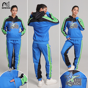 Ensemble de survêtement unisexe personnalisé en deux pièces, survêtements de jogging, survêtements de sport en gros - Product Image 2