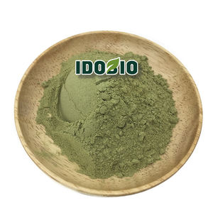 Pó de Folha de Moringa Selvagem Idobio Extraído por Solvente 99% Puro Infundido com Vitaminas Embalado a Vácuo em Tambores - Product Image 1