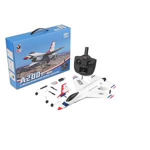 <span class=keywords><strong>WLtoys</strong></span>-avión a Control remoto para niños, avión acrobático de ala fija de 2 canales y 2,4G, modelo de avión planeador de aterrizaje, juguetes de regalo - Product Image 5