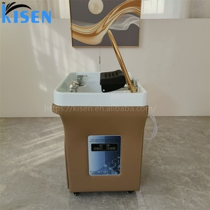 Kisen – Évier de lavage de cheveux populaire pour salon de coiffure et de beauté, avec bac en plastique réglable pour le lavage des cheveux - Product Image 5