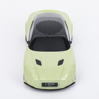 P331 Model Mobil Sport Lampu Warna-warni Kartu Mini Speaker Multi-fungsi Portabel Lucu Kartun Mini Radio Speaker
