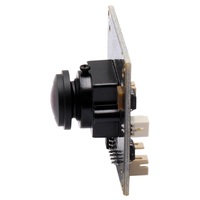 Mini Cámara USB Ojo de Pez HD de 3MP con 180 Grados de Ángulo de Visión, Plug & Play para Android, Sin Necesidad de Controladores