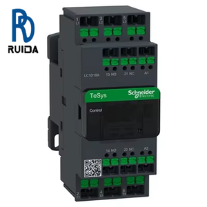Contacteur Lc1d18aq7, 70 VA, Bobine 380 V CA, Contacts 32 A, 690 V CA, 3 pôles, 1 NO/1 NC, Série TeSys Deca - Product Image 1