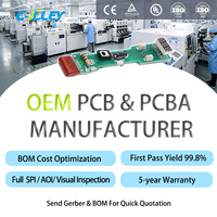 Fabrication de circuits imprimés sur mesure pour lisseur de cheveux, carte de contrôle d'appareil ménager, carte de circuit imprimé PCBA pour fer à lisser électrique