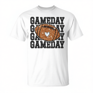 Game Day Football Bling <b>T</b>-<b>Shirt</b> For Football Lover Trendy Design - Product Image 2