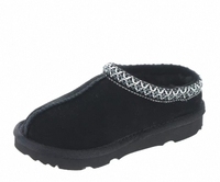 StepGrace Importedleather femmes hiver chaud doux cachemire plate-forme Tasman pantoufles cheville haute botte de neige avec bande tressée