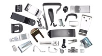 Clips métalliques personnalisés fabriqués en Chine, service de traitement de tôle en acier inoxydable personnalisé, revêtement noir