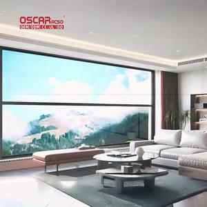 Ventanas Corredizas con Marco de Aleación de Aluminio y Malla Invisible de Acero Inoxidable para Hoteles, Oficinas y Hogares, Ventana Abatible - Product Image 1