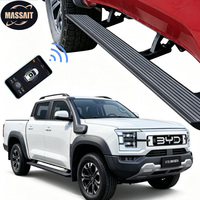 Marchepieds électriques rétractables MASSAIT avec éclairage LED pour pick-up BYD Shark6, SONG Pro, T1, T2, V23, V27, B5