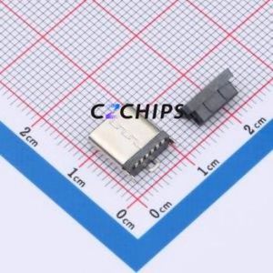 HX TYPE-C 6P LT H8.8 USB Connector SMD Connector ( Connector Type: Type-C )( Gender: Female )( Mounting Type: Vertical Mount ) - Product Image 2