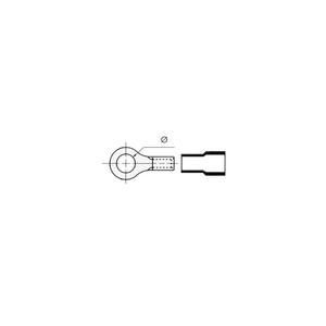 Velleman BORNE ANNEAU ROUGE 6.4mm - Product Image 2