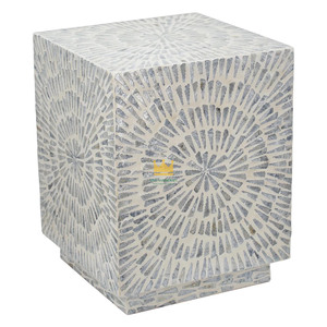 Eco-Friendly Vietnam <b>Craft</b> Handmade Bone Inlay Coffee <b>Table</b> Unique Design Modern Living Room Furniture Decorative - Product Image 1