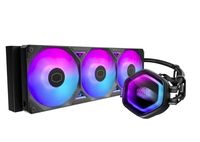 Refroidisseur liquide AIO pour processeur MasterLiquid 360 240 Atmos II (G360) ARGB, dissipateur thermique en aluminium de 120 mm, vitesse du ventilateur de 2000 tr/min, 27,2 dBA silencieux