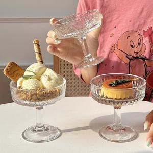 كؤوس شرب فريدة بتصميم كلاسيكي للحانات المنزلية وديكور الحفلات، كؤوس آيس كريم زجاجية، كؤوس كوكتيل عتيقة، كؤوس مارتيني - Product Image 2