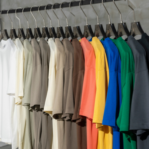 เสื้อยืดสำหรับผู้ชายไซส์พิเศษเสื้อยืดโอเวอร์ไซส์ลำลองเปิดไหล่ไซส์ - Product Image 1