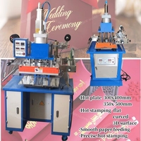 Machine d'estampage à chaud de papier de serviette de feuille d'or pour le papier