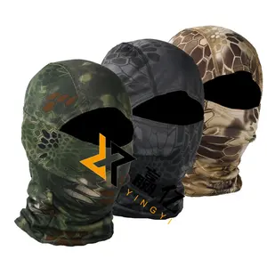 Chiến thuật in đi xe đạp Windproof Mens polyester mặt Balaclava mui xe cap Bandana xe đạp ngoài trời