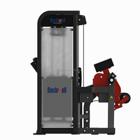 Appareil professionnel d'extension des jambes en acier réglable avec assise, machine de musculation commerciale avec pile de poids de 160 kg pour salle de sport