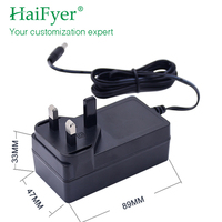 Adaptador de Corriente CA/CC Multivoltaje de 48W 60W 3V-60V con Enchufe UK, Fuente de Alimentación Conmutada de 0.5A-4A para Tiras LED, Routers, CCTV y Electrónica