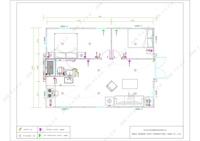 Maison Conteneur Moderne Extensible à Faible Coût avec 2 Chambres 1 Salle de Bain Construction en Acier Durable Confortable Résistante au Feu