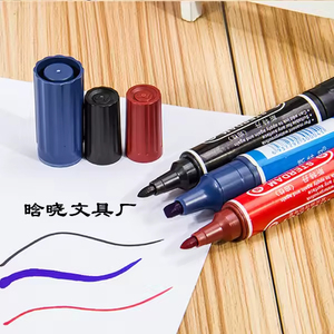 Venta al por mayor de gran capacidad rotulador <span class=keywords><strong>borrable</strong></span> tinta recargable a base de aceite pizarra pluma 3 colores - Product Image 3