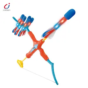 Chengji allumer le tir à l'arc jouet sport série arc flèche jouet jeu de tir jouer ensemble garçon sport de plein air jeu flèche et arc jouet