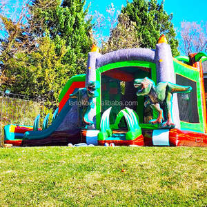 Dinosaure Hupfburg Commercial PVC Château Gonflable Prix <span class=keywords><strong>Pas</strong></span> <span class=keywords><strong>Cher</strong></span> Château Sautant à <span class=keywords><strong>Vendre</strong></span> - Product Image 1