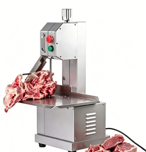 Machine à découper les os peintes HJ-F120B avec poulie détachable <span class=keywords><strong>et</strong></span> couvercle de porte – Machine à découper la viande <span class=keywords><strong>et</strong></span> les os - Product Image 2