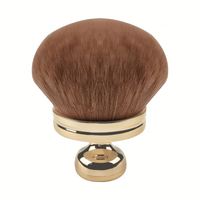 Pinceau de maquillage multifonctionnel surdimensionné et doux pour poudre libre et poudre fixante couvrant le cou et le corps