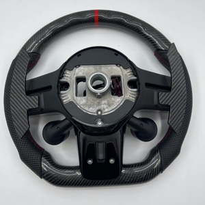Volant en fibre de carbone pour Mercedes-Benz W206 W213 G500 G350 G55 G63 W205 W222 W204, passage du modèle ancien au nouveau - Product Image 6