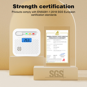 En50291 Wi-Fi nhà thông minh LCD hiển thị được xây dựng trong <span class=keywords><strong>10</strong></span> năm pin <span class=keywords><strong>carbon</strong></span> monoxid <span class=keywords><strong>Detector</strong></span> - Product Image 2