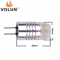 Gg G4 — ampoule LED COB pour table de sable, lampe d'été en cristal, source de lumière, COB, 1W 1.5W 2W DC12V,